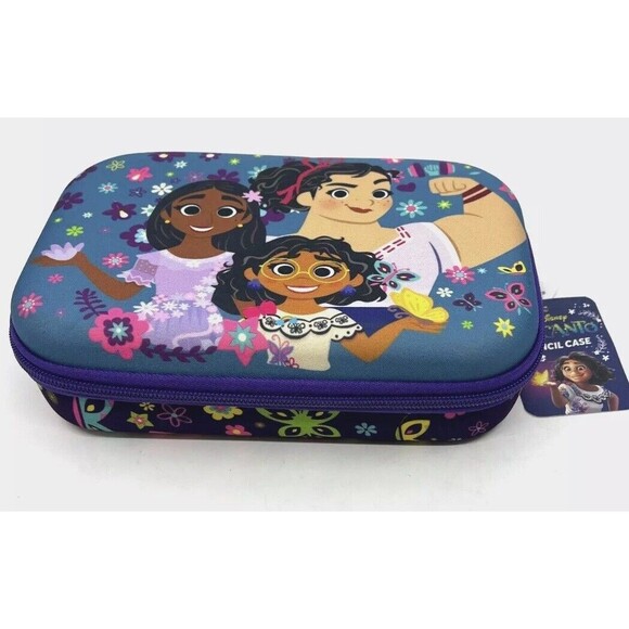 Disney Encanto Molded Pencil Case – 5x8 Pencil Box and Crayon Box for School NEW - Picture 1 of 6